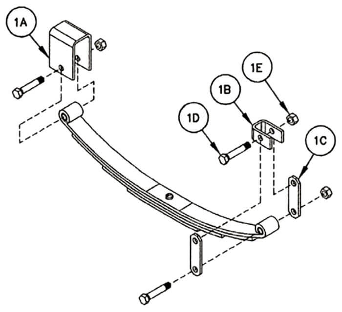 Reliable Machine Complete Hanger Kit Part 75-1100