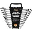 Performance Tool W1061 11 pc SAE combination wrench set in chrome vanadium steel