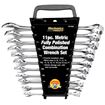 Performance Tool W1062 11 pc metric combination wrench set in chrome vanadium steel