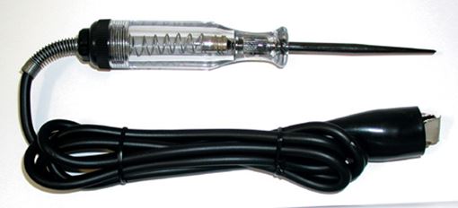 Performance Tool W2981 heavy-duty circuit tester with heavy duty test lead and spring clip