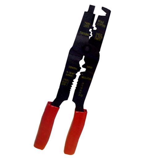 Crimping tool for 10-22 gauge terminals and ignition wire