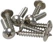 Caliber stainless steel screw pack of 8