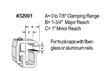 Tite-Lok Mounting Clamps - TL-2001