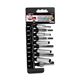 10pc 1/4" Dr 6pt Sae Dw Skt Set