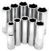 10pc 3/8" Dr Met Dw Socket Set