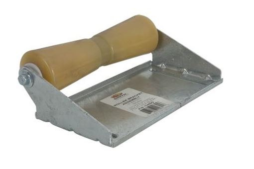 C.E. Smith 10455G panel bracket assembly with 12" yellow TPR keel roller