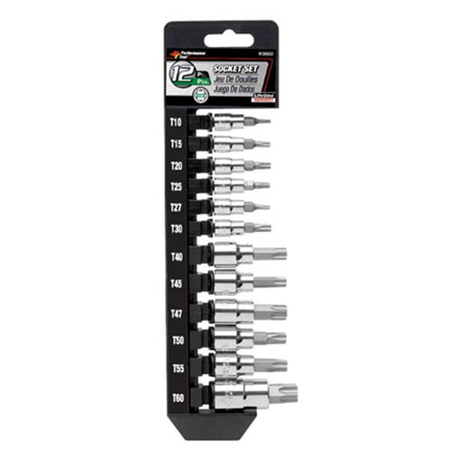 12pc Star Bit Socket Set