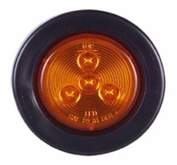 2" Led Marker/Clearance Light Amber