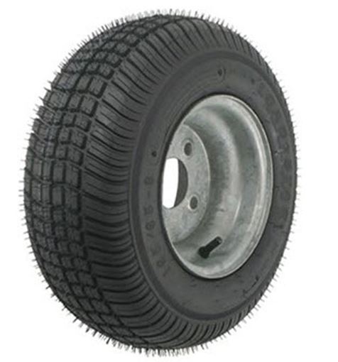 205/65-10 Tire & Wheel (B) 4 Hole / Galvanized