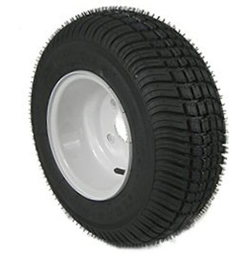 205/65-10 Tire & Wheel (B) 4 Hole / White