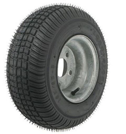 205/65-10 Tire & Wheel (B) 5 Hole / Galvanized
