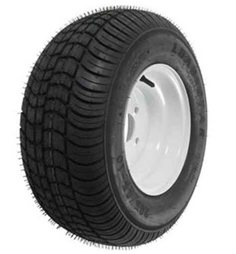 205/65-10 Tire & Wheel (C) 5 Hole / White