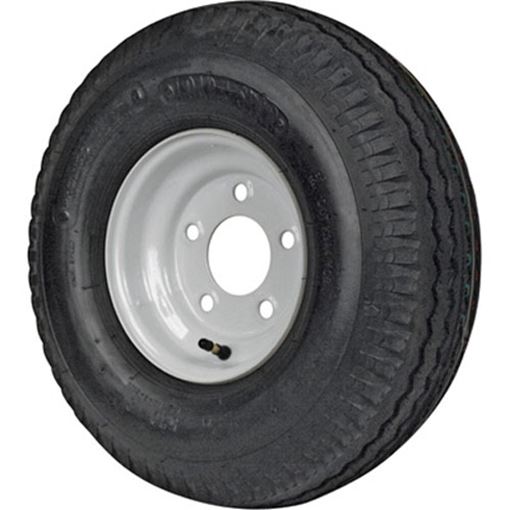 215/60-8 Tire & Wheel (B) 5 Hole Galvanized