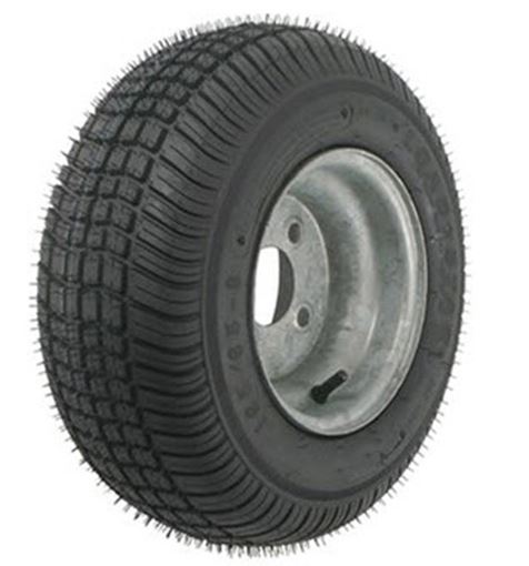 215/60-8 Tire & Wheel 4 Hole (B) Galvanized