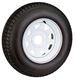 480 X 12 (B) Tire And Wheel Imported 4 Hole Painted