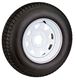 480 X 12 (B) Tire And Wheel Imported 5 Hole Painted