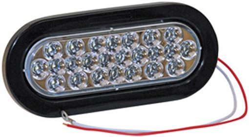 6-1/2" Oval Back-Up Light Led