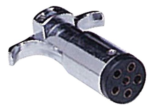 6-Pole Round Trailer End