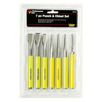 7pc Chisel & Punch Set