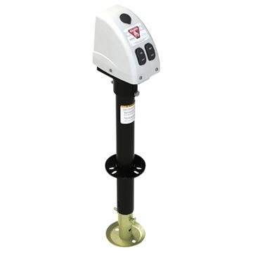 Bulldog A-Frame Jack With Powered Drive White