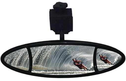 Ellipse Mirror With High Strength Composite Bracket