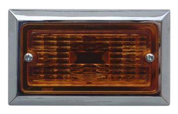 Flush Mount Clearance Light Amber