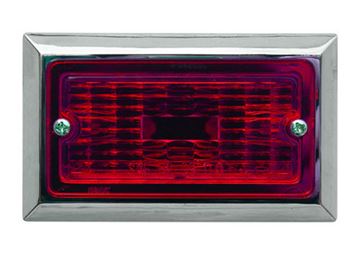 Flush Mount Clearance Light Red