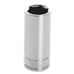 Performance Tool W38418 Deep Socket, 3/8 in. Drive, 18mm 6 Point