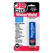 J-B Weld WaterWeld 2 oz epoxy putty stick in red and black retail card packaging