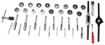 Performance Tool W4002DB Metric Tap and Die Set, 40 pc.