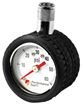 Performance Tool W9105 Mini Dial Tire Pressure Gauge, 1-60 PSI