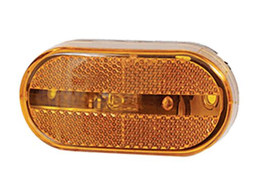 Oblong Clearance Light Amber