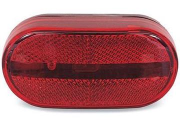 Oblong Clearance Light Red