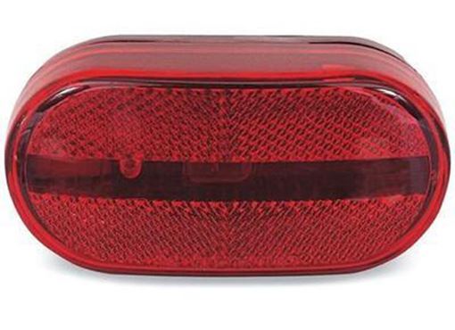 Oblong Clearance Light Red