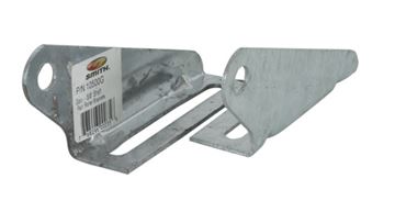 Split Roller Bracket - Zinc