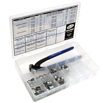 Stepless Clamp Fuel Line Fittings Kit