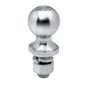 Tow Ready Hitch Ball Packaged Zink 1-7/8" X 3/4" " X 1-1/2"