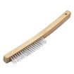 Performance Tool W1152 Utility Wire Brush, 14 in, Steel Bristles