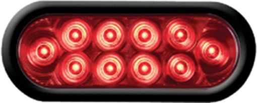 Oval Sealed Flush Mount Led Taillight (Super Diodes)