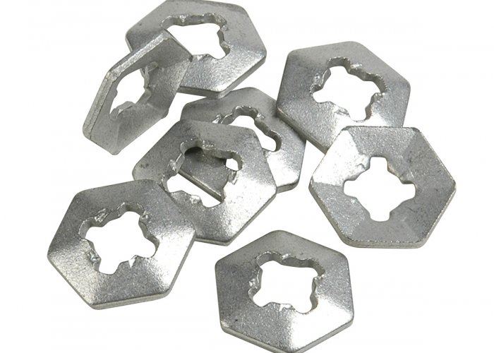 Trailer Axle Pyramid Type Washer 4 pack, 3/8" CE Smith CS10805