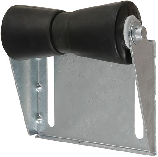 C.E. Smith 10404G Panel Bracket Assembly 10" Black Roller