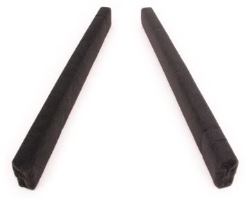 C.E. Smith Carpeted Bunks Pair 36" replacement bunk boards with black carpet
