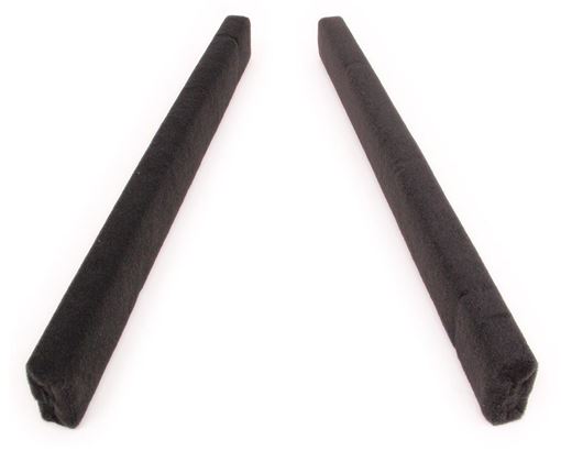 C.E. Smith Carpeted Bunks Pair 36" replacement bunk boards with black carpet