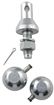 Interchangeable Ball Set: 1-7/8" and 2" Balls with 3/4" Shank | Chrome