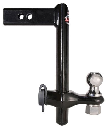 Trimax Razor 12" Powder Boat Black Drop Hitch