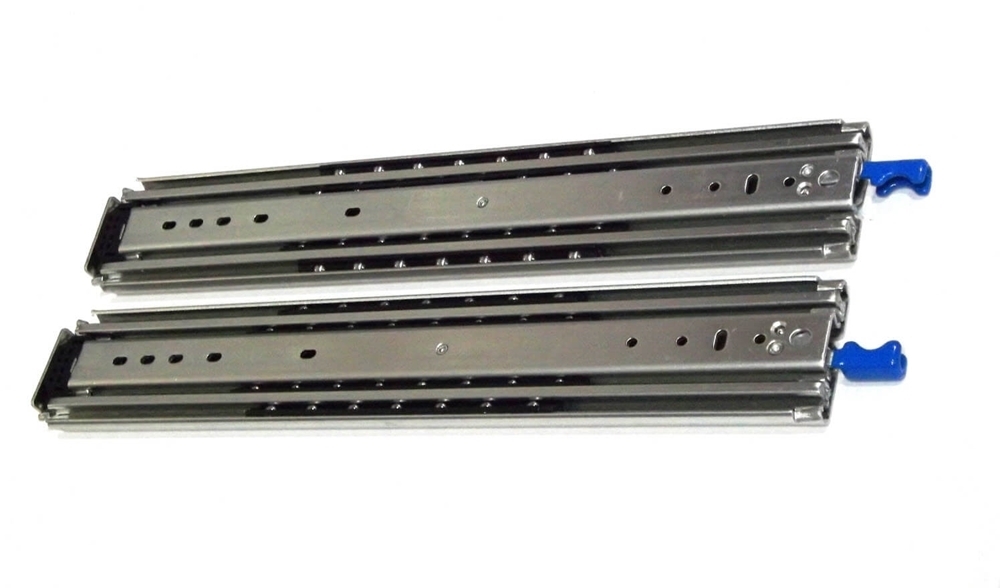 Heavy Duty Locking Drawer Slides, 48 inch, 500 lbs Capacity
