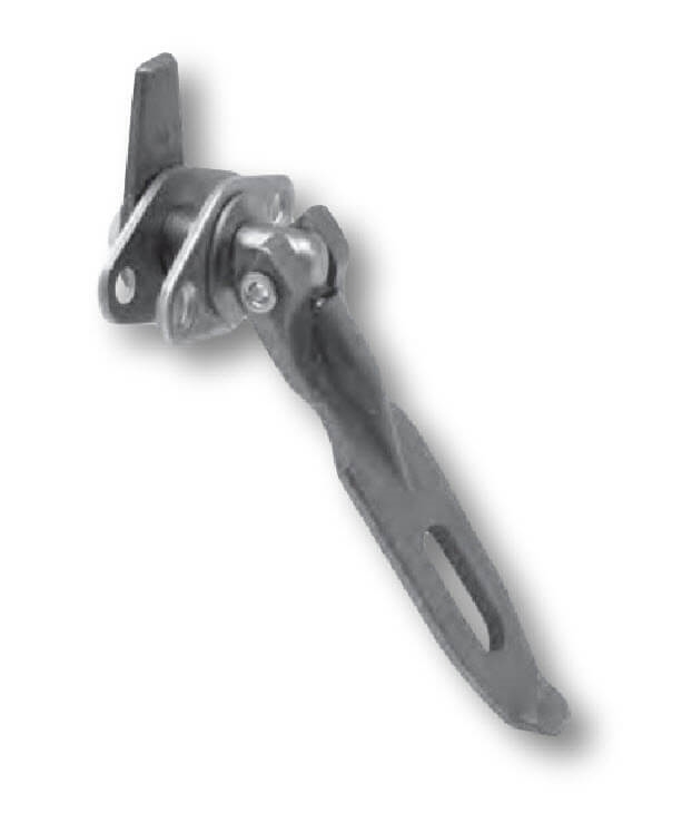 Box Door Lock for up to 3/8" thick door panel Eberhard 4853XP801