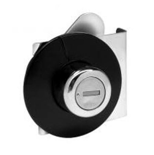 Round Push Button Lock, Left Eberhard 860700L