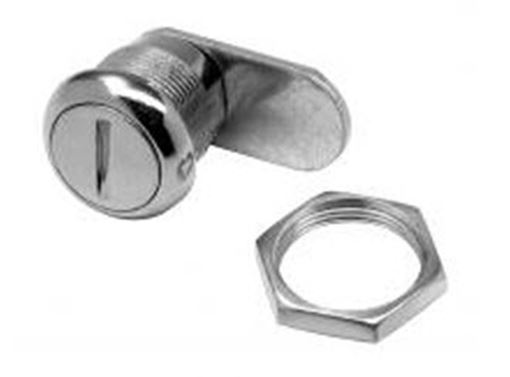 Tool-Operated Cam Lock, Slotted, Quarter Turn, Low Profile | Eberhard 520-XA-11