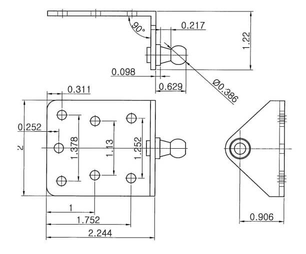 Fully Threaded Stud, 5/16-18, 1 1/4 in, Stainless Steel, 18-8, Plain